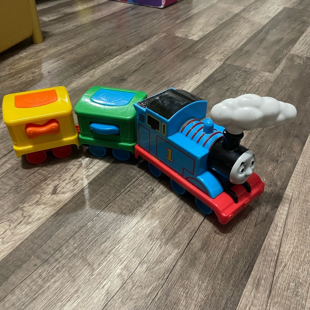💫 Mattel Thomas The Train Pop-Up Farm Animal Push Pull Toy 12 months+ 💫